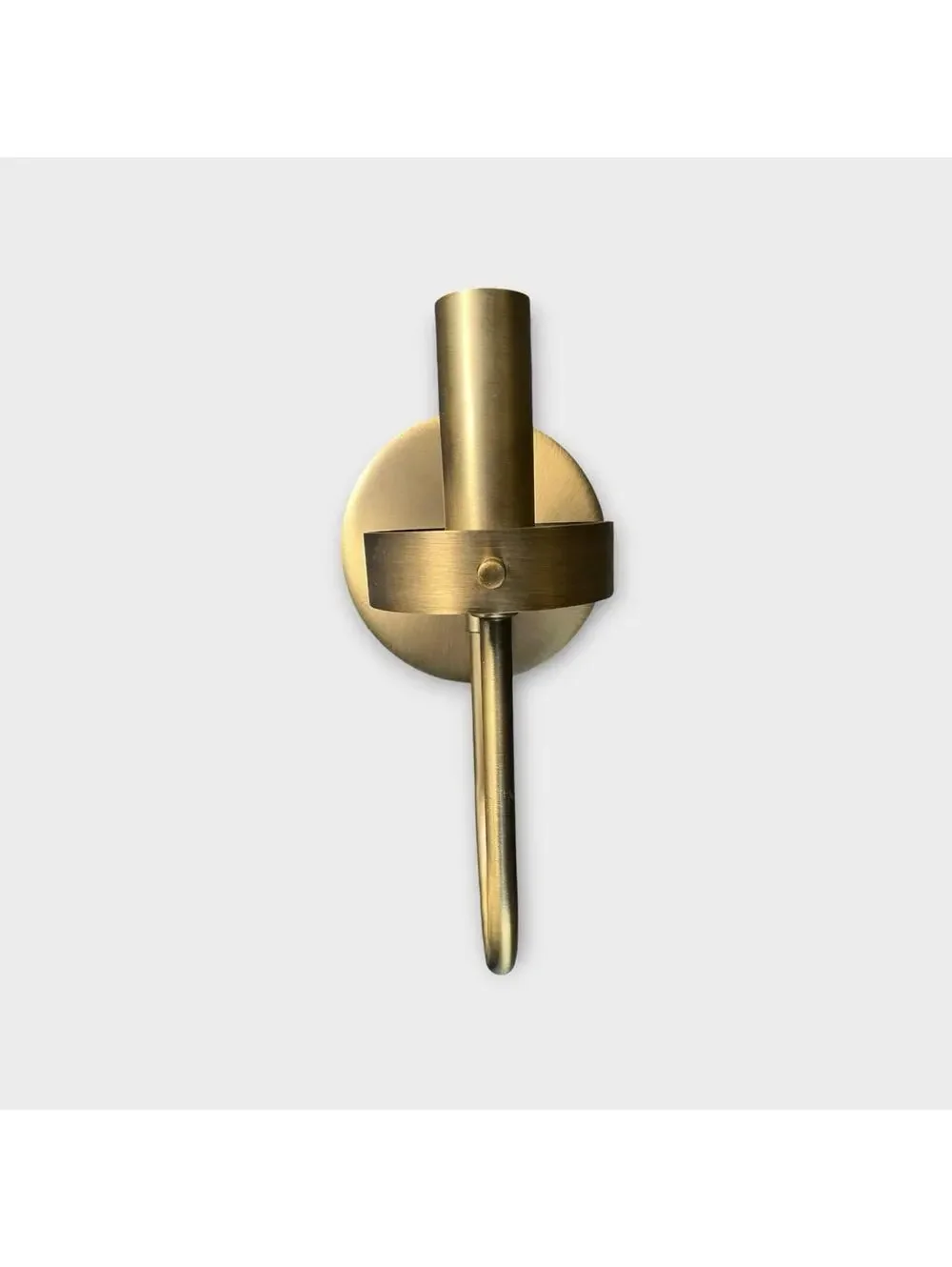 Troy Lighting Maple Wall Sconce B3414-PBR Base Only No Glass Brass